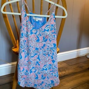 Loft Paisley Sleeveless Top